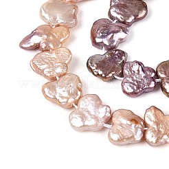 Natural Baroque Keshi Pearl Beads Strands&nbsp;PEAR-N020-P41-02A