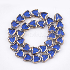Electroplate Glass Beads Strands&nbsp;EGLA-S188-09