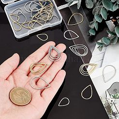 36Pcs 6 Style 304 Stainless Steel Linking Rings&nbsp;STAS-UN0033-66