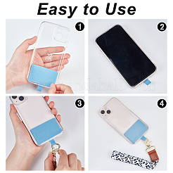24Pcs 12 Colors Cloth Cell Phone Lanyard Tether&nbsp;FIND-GA0002-88