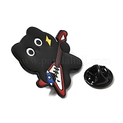 Musician Cat Enamel Pins&nbsp;JEWB-K037-01A-EB