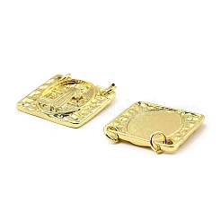 Brass Pendants&nbsp;KK-K346-04G