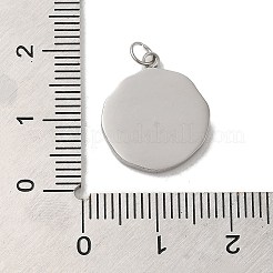 Tarnish Resistant 304 Stainless Steel Pendant Rhinestone Settings&nbsp;STAS-K263-34P