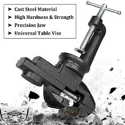 1Pc Cast Steel Table Bench Vise&nbsp;AJEW-CP0001-95