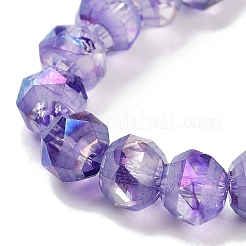Baking Paint Glass Beads Strands&nbsp;GLAA-H032-05-06