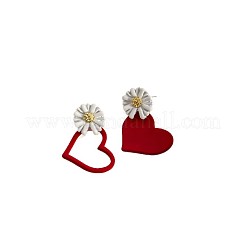 Alloy Stud Dangle Earrings&nbsp;WG67616-01