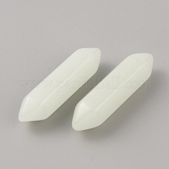 Synthetic Luminous Stone Double Terminated Points&nbsp;FIND-WH0416-97H