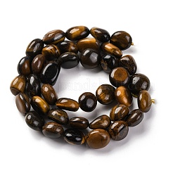Natural Tiger Eye Beads Strands&nbsp;G-G146-A05-02