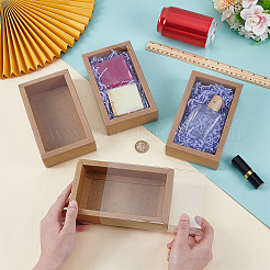 Kraft Paper Cardboard Gift Drawer Boxes&nbsp;CON-WH0085-129C