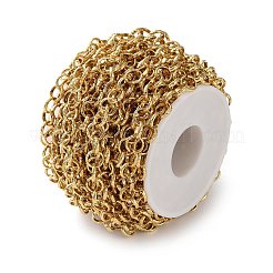 304 Stainless Steel Textured Figaro Chains&nbsp;CHS-S010-03G