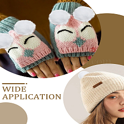 6Pcs Faux Rabbit Fur Soft Pompom Ball&nbsp;DIY-LP0006-35A