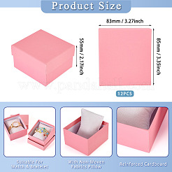 Rectangle Paper Jewelry Gift Boxes&nbsp;CON-TAC0010-91C