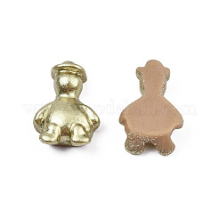 Spray Painted Opaque Resin Cabochons&nbsp;CRES-N027-09