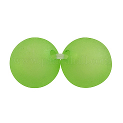 Frosted Acrylic Beads&nbsp;X-FACR-Q006-10mm-M