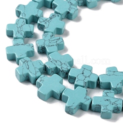Synthetic Turquoise Beads Strands&nbsp;G-M418-B03-01