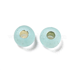 Frosted Silver Lined Glass Seed Beads&nbsp;GLAA-Q096-02H