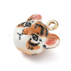 Alloy Enamel Pendants&nbsp;ENAM-F156-04G-04