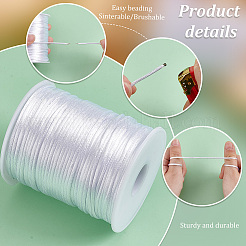 Polyester Satin Rattail Cord&nbsp;DIY-WH0569-34B