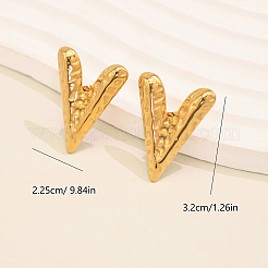 304 Stainless Steel Stud Earrings for Women&nbsp;LU4305-1