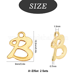 304 Stainless Steel Charms&nbsp;STAS-SC0001-68G