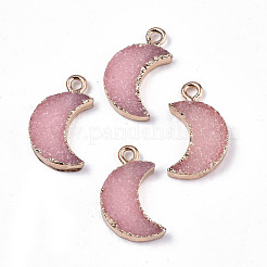 Druzy Resin Pendants&nbsp;RESI-S383-063