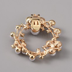 Plastic Imitation Pearl Shoe Decoration&nbsp;AJEW-WH0248-217G