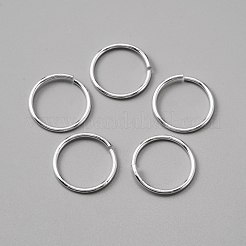 Aluminum Open Jump Rings&nbsp;FIND-WH0117-10C-P