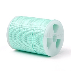 Round Waxed Polyester Cord&nbsp;YC-G006-01-1.0mm-34