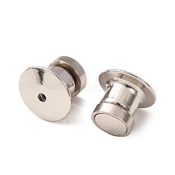 Magnetic Alloy Secure Locking Pin Backs&nbsp;AL-B004-03P-B