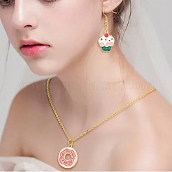 40Pcs 10 Styles Alloy Enamel Pendants&nbsp;ENAM-YW0004-16