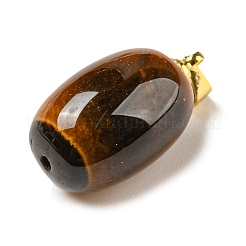 Natural Tiger Eye Pendants&nbsp;G-D094-05A-G