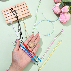 10Pcs Nylon Thread Bracelets Making&nbsp;BJEW-YW00010