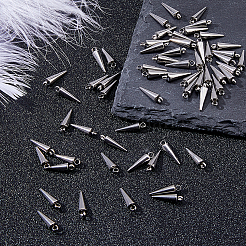 60Pcs 201 Stainless Steel Pendants&nbsp;STAS-DC0017-16A