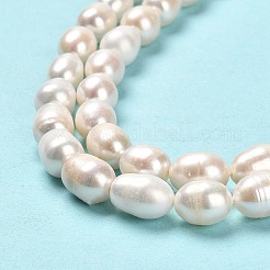 Natural Cultured Freshwater Pearl Beads Strands&nbsp;PEAR-E016-190