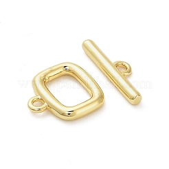 Brass Toggle Clasps&nbsp;KK-M314-07G