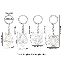 Stainless Steel Keychain&nbsp;KEYC-UN0001-001