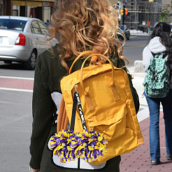 6Pcs Cloth Pom Pom Holder for Backpack Cheer&nbsp;AJEW-CN0003-89