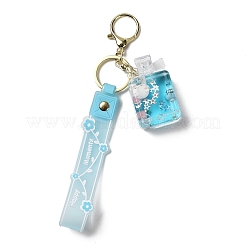 Mixed Bottle Acrylic Pendant Keychain Decoration&nbsp;KEYC-D018-05