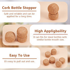 Cork Bottle Stoppers&nbsp;AJEW-WH0348-543B