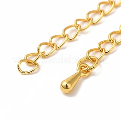 Rack Plating Brass Chain Extender&nbsp;KK-A229-19G