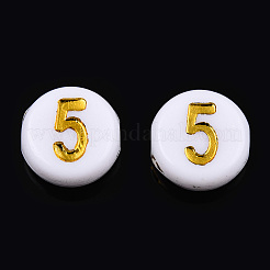Plating Acrylic Beads&nbsp;X-PACR-R243-02