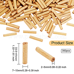 300Pcs Natural Wood Beads&nbsp;WOOD-OC0002-60
