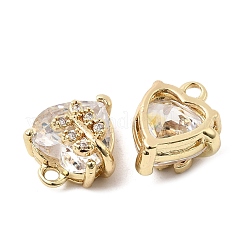 Brass Micro Pave Cubic Zirconia Pendants&nbsp;KK-K274-14G-02