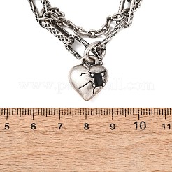 Women's 304 Stainless Steel Necklaces&nbsp;NJEW-C115-12AS