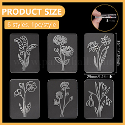 1 Set Acrylic Clay Seal&nbsp;TOOL-BC0003-18