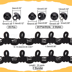 Ornament Accessories Kits&nbsp;DIY-PH0017-68