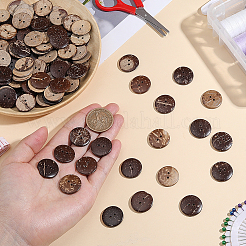 120Pcs Coconut Buttons&nbsp;COCO-CY0001-02