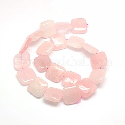 Mixed Style Natural Square Gemstone Beads Strands&nbsp;G-L253-M