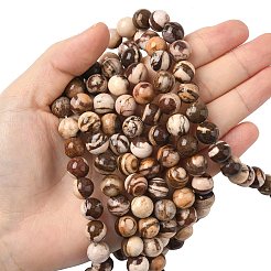 Natural Australian Agate Round Bead Strands&nbsp;G-M272-02-10mm