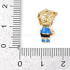 Rack Plating Brass Tube Beads&nbsp;KK-P287-04A-G